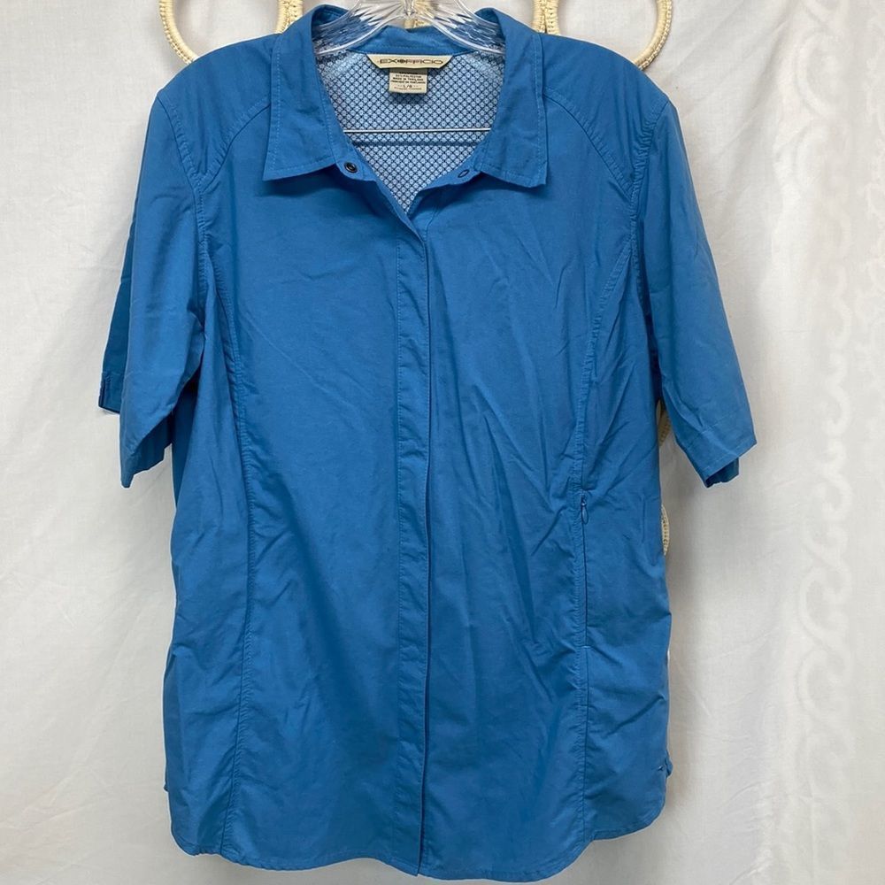 Exofficio snap button shirt